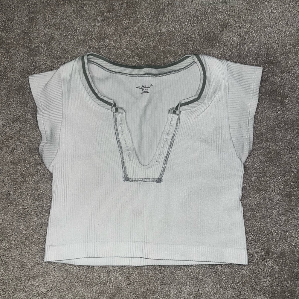 Urban Outfitters White Crop Top
